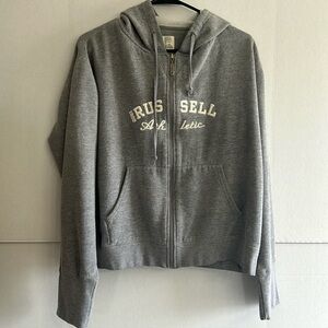 Russell Athletic Women's Gray Hoodie Sweater